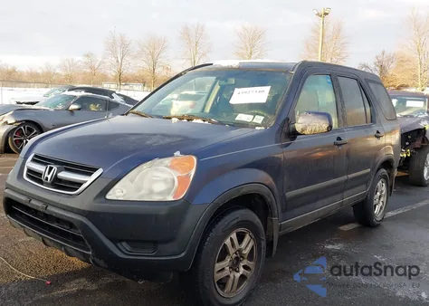 2004 Honda Cr-V Ex from USA, damaged, VIN SHSRD78834U251058